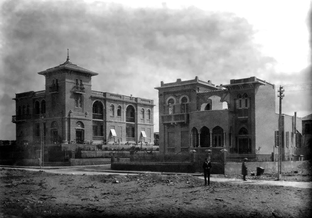 בית לוין בשדרות רוטשילד בתל-אביב, בשנת 1925